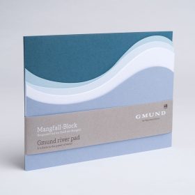 GMUND Berg&Tal Block A5 32839 graublau, blanko 35 Blatt