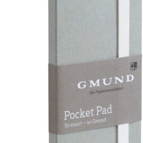 GMUND Pocket Pad 6.7x13.8cm 38077 dust, blanko 100 Seiten