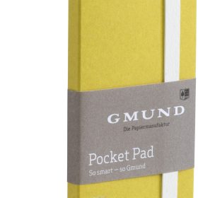 GMUND Pocket Pad 6.7x13.8cm 38763 lime, blanko 100 Seiten