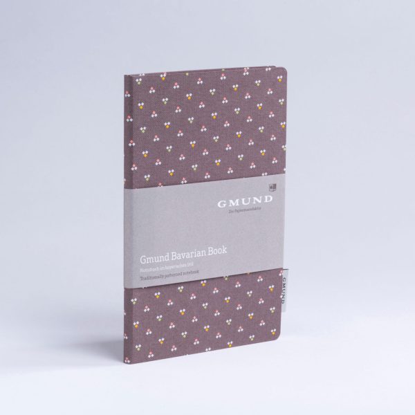 GMUND Bavarian Book 13.5x20cm 39470 braun, dotted 112 Seiten
