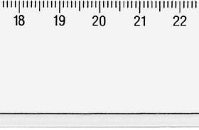 GRAFONORM Flachlineal 40cm 88/40 Plexi