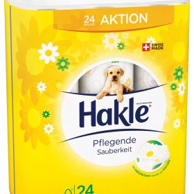 HAKLE Toilettenpapier Kamille 4410808 24 Rollen, 4-lagig