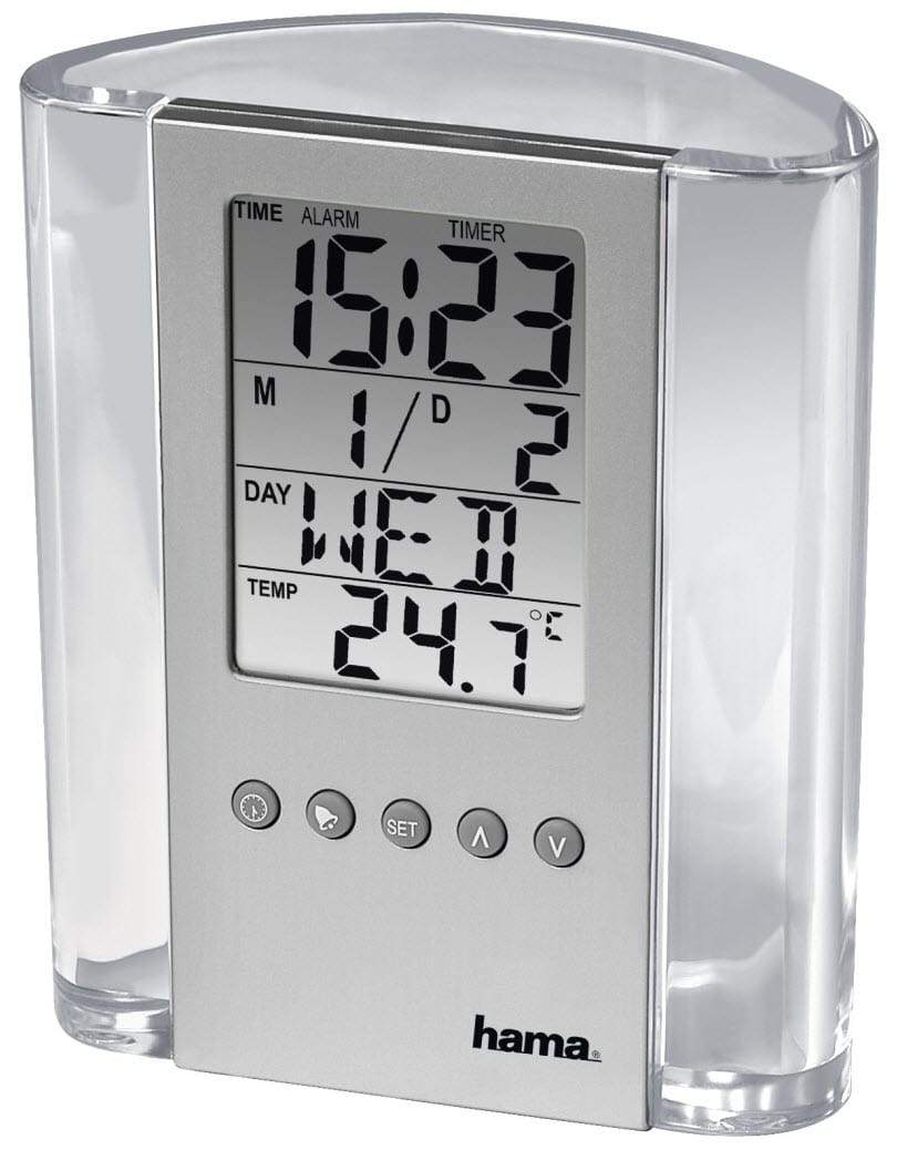 HAMA-186356-4047443414137 HAMA LCD-Thermometer 186356 und Stifthalter – Hochwertig & günstig bei ShopDeca