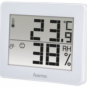 HAMA Thermo-/Hygrometer 186360 TH-130 weiss