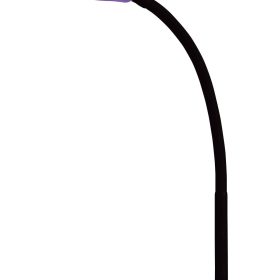 HANSA Tischlampe 41-5010.714 LED Splash, violett 3.2W