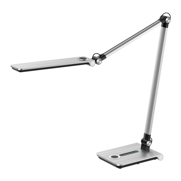 HANSA Tischleuchte Wave 41-5011.102 silber