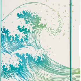 HERLITZ Notizbuch My Book A4 50033645 A4 gREENline Welle 80Bl.kar.