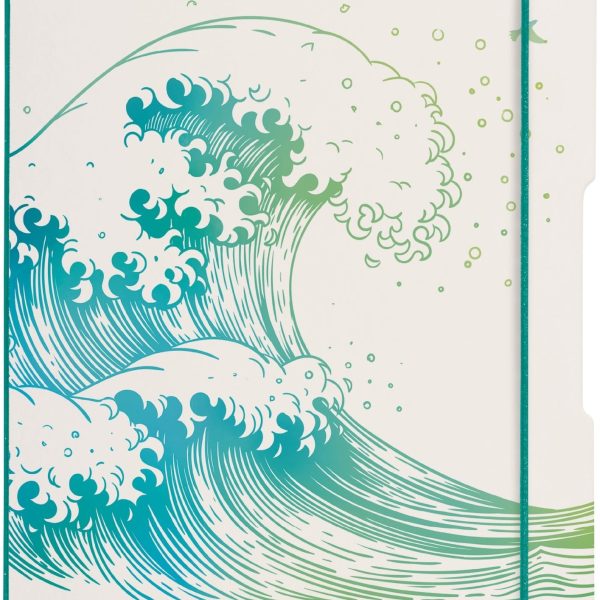 HERLITZ Notizbuch My Book A4 50033645 A4 gREENline Welle 80Bl.kar.