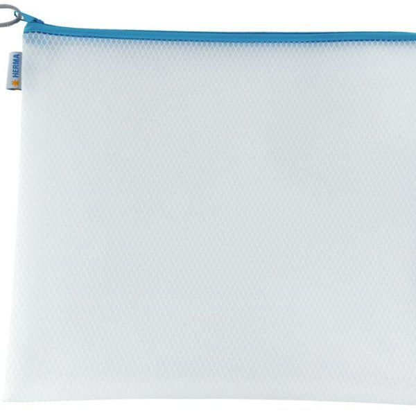 HERMA Dokumententasche mit Zip A4 20015 blau, 36x28cm
