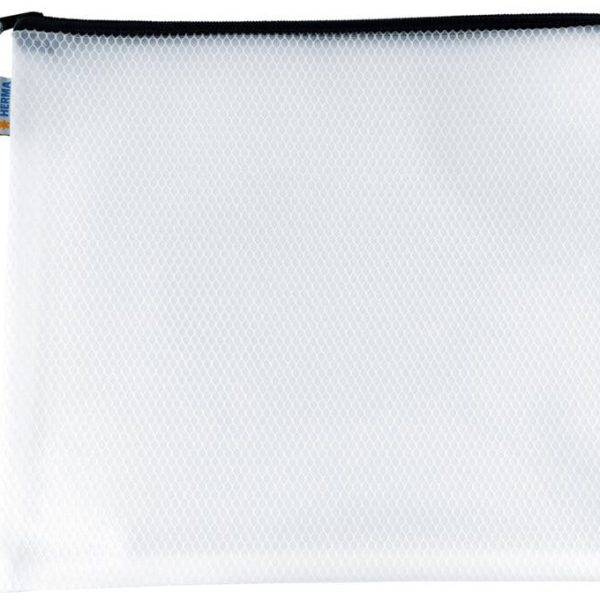 HERMA Dokumententasche mit Zip A4 20022 schwarz, 36x28cm