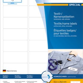 HERMA Etiketten SPECIAL 63.5x29.6mm 4511 weiss,non-perm. 540 St./20 Bl.