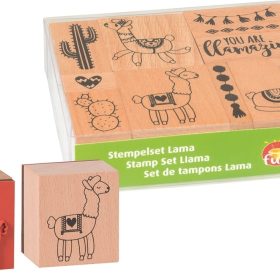 HEYDA Stempel-Set Lama 12x10x3cm 204888676 Holz 10-teilig