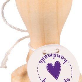 HEYDA Stempel handmade 3.2cm 211803001 Holz matt