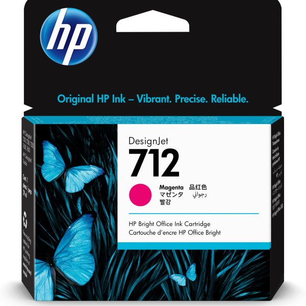 HP Tintenpatrone 712 magenta 3ED68A DesignJet T230/250/630 29ml