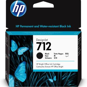 HP Tintenpatrone 712 black 3ED71A DesignJet T230/250/630 80ml