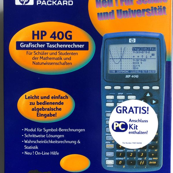 HP Grafikrechner 40G ABD deutsch