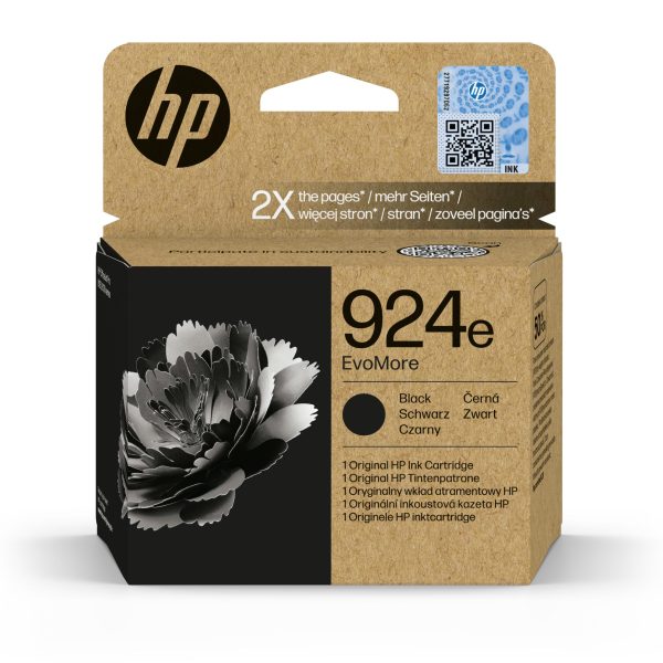 HP Tintenpatrone 924e schwarz 4K0V0NE OJ Pro 8120/8130 1000 S.