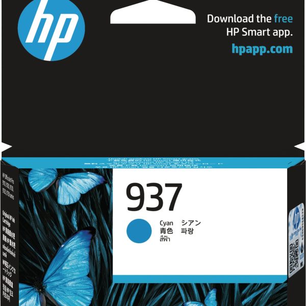 HP Tintenpatrone 937 cyan 4S6W2NE OfficeJet 9110b/9120 800 S.