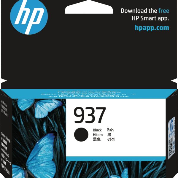 HP Tintenpatrone 937 schwarz 4S6W5NE OfficeJet 9110b/9120 1450 S.