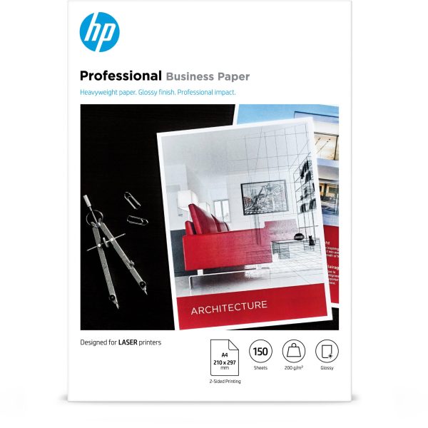 HP Professional FSC Paper A4 7MV83A Laser Glossy 200g 150 Blatt