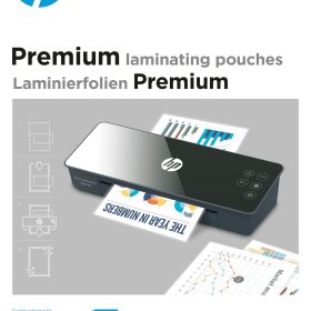 HP Laminiertaschen 9124 Premium, A4, 125 Mic