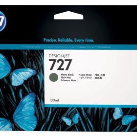 HP Tintenpatrone 727 matte black B3P22A DesignJet T920/T1500 130ml