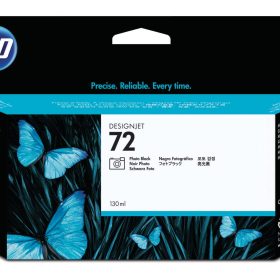 HP Tintenpatrone 72 photo schwarz C9370A DesignJet T1100 130ml