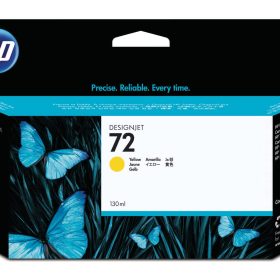 HP Tintenpatrone 72 yellow C9373A DesignJet T1100 130ml