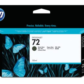 HP Tintenpatrone 72 schwarz matt C9403A DesignJet T1100 130ml