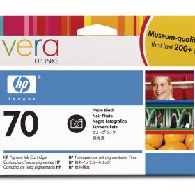 HP Tintenpatrone 70 schwarz photo C9449A DesignJet Z2100/3100 130ml