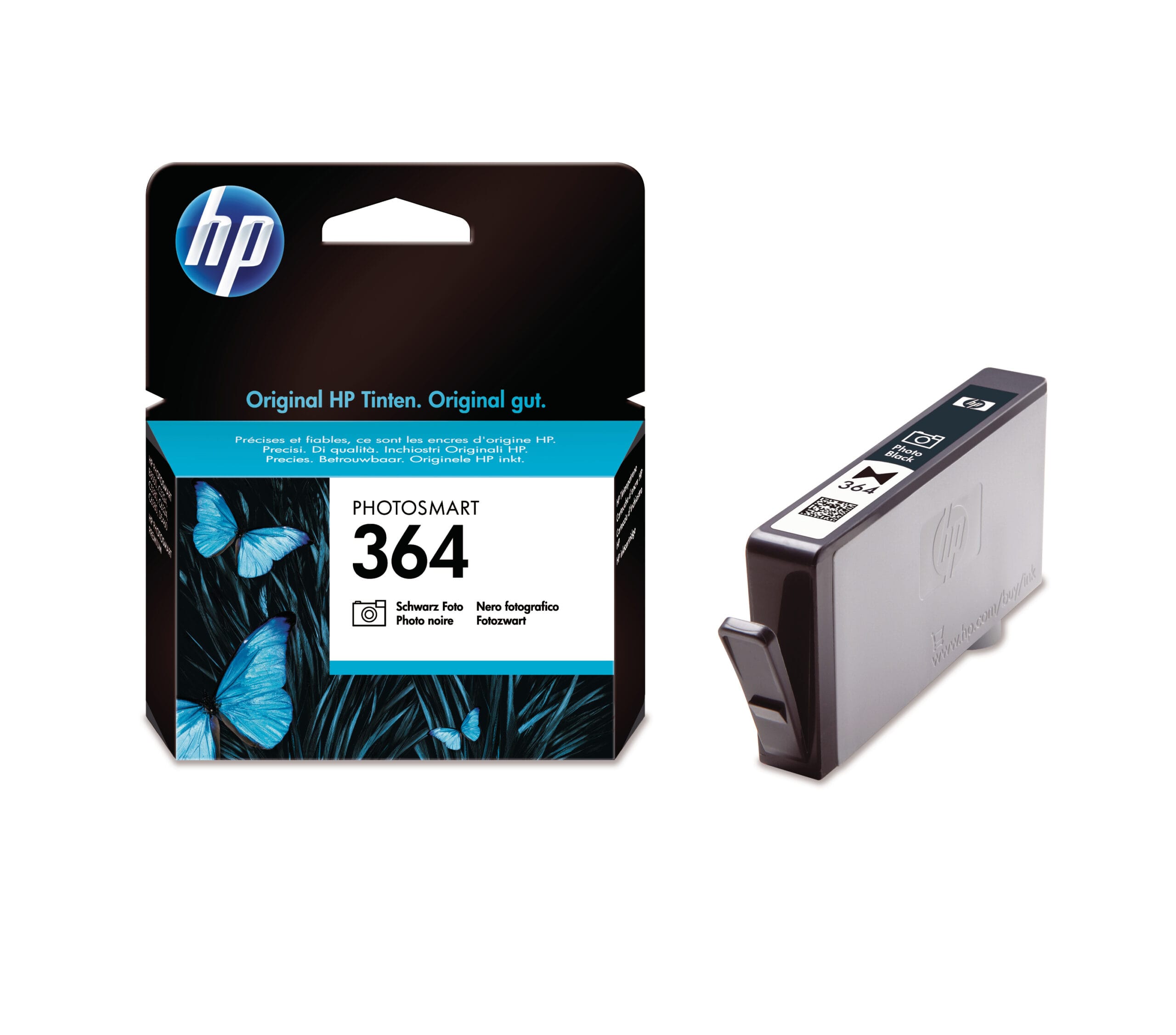 HP-CB317EE-0883585705153 HP Tintenpatrone 364 ph.schwarz CB317EE PhotoSmart D5460 130 Seiten – Hochwertig & günstig bei ShopDeca