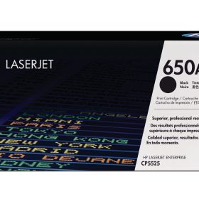 HP Toner-Modul 650A schwarz CE270A Color LJ CP5520 13'500 Seiten