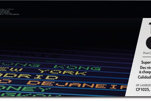 HP Toner-Modul 126A schwarz CE310A Color LJ Pro CP1025 1200 S.