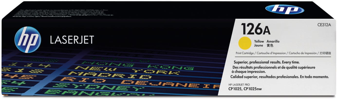 HP-CE312A-0884962161142 HP Toner-Modul 126A yellow CE312A Color LJ Pro CP1025 1000 S. – Hochwertig & günstig bei ShopDeca