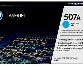 HP Toner-Modul 507A cyan CE401A LJ Enterprise 500 Col. 6000 S.