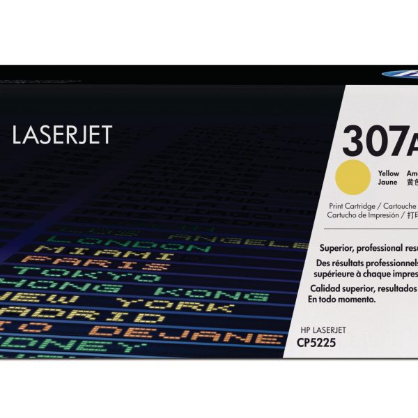 HP Toner-Modul 307A yellow CE742A Color LJ CP5225 7300 Seiten
