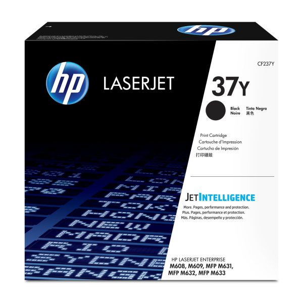 HP Toner-Modul 37Y schwarz CF237Y LJ Enterprise M608 41'000 S.