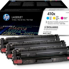 HP Toner Tri-Pack 410X CMY CF252XM CLJ Pro M452 5000 S.