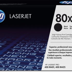 HP Toner-Modul 80X schwarz CF280X LaserJet Pro 400 6900 Seiten