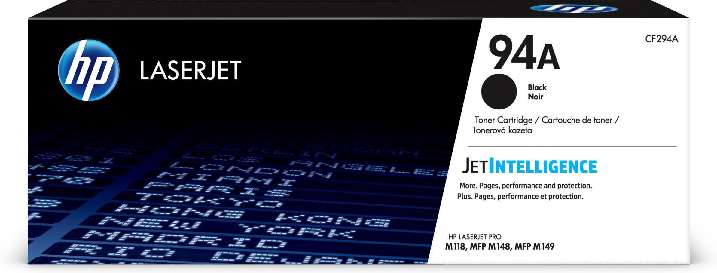 HP-CF294A-0192545654487 HP Toner 94A schwarz CF294A LaserJet Pro M118 1200 Seiten – Hochwertig & günstig bei ShopDeca