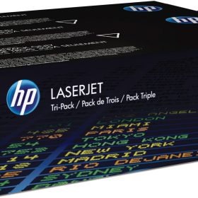 HP Toner Tri-Pack 305A CMY CF370AM LJ Pro Color M375 2600 Seiten