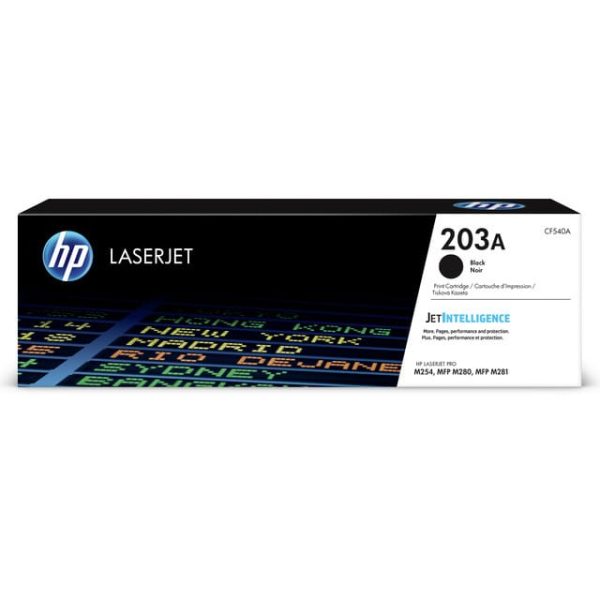 HP Toner-Modul 203A schwarz CF540A CLJ Pro M254/MFP M280 1400 S.