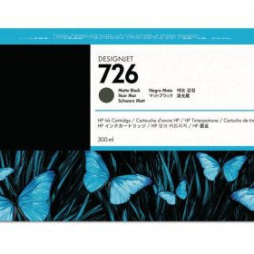 HP Tintenpatrone 726 schwarz matt CH575A DesignJet T1200 300ml
