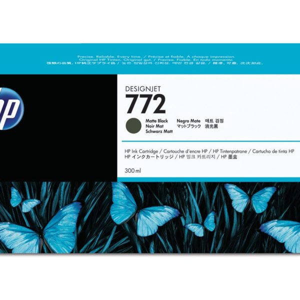HP Tintenpatrone 772 matte black CN635A DesignJet Z5200 300ml