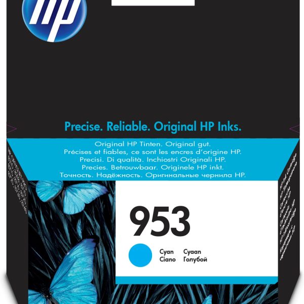 HP Tintenpatrone 953 cyan F6U12AE OfficeJet Pro 8710 630 S.