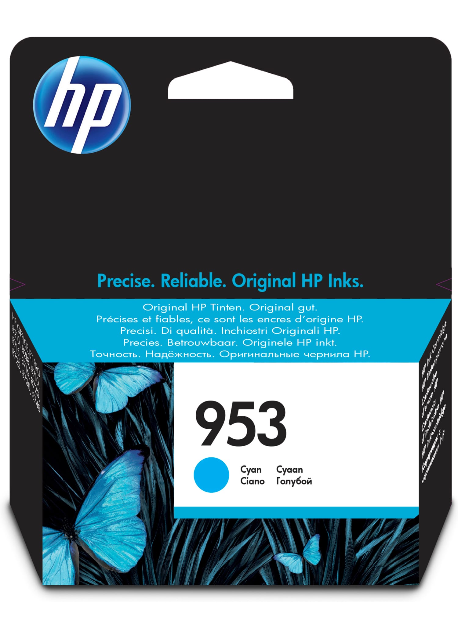 HP-F6U12AE-0725184103971 HP Tintenpatrone 953 cyan F6U12AE OfficeJet Pro 8710 630 S. – Hochwertig & günstig bei ShopDeca