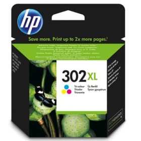 HP Tintenpatrone 302XL color F6U67AE OfficeJet 3830 330 Seiten