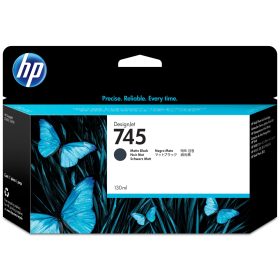 HP Tintenpatrone 745 matte black F9J99A DesignJet Z5600 130ml