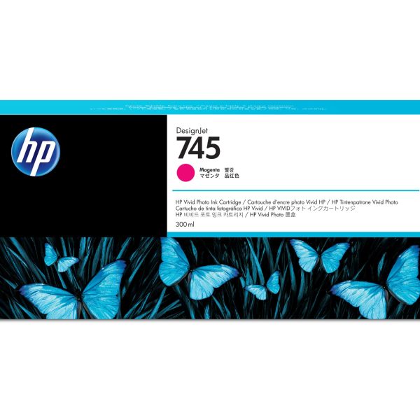 HP Tintenpatrone 745 magenta F9K01A DesignJet Z5600 300ml