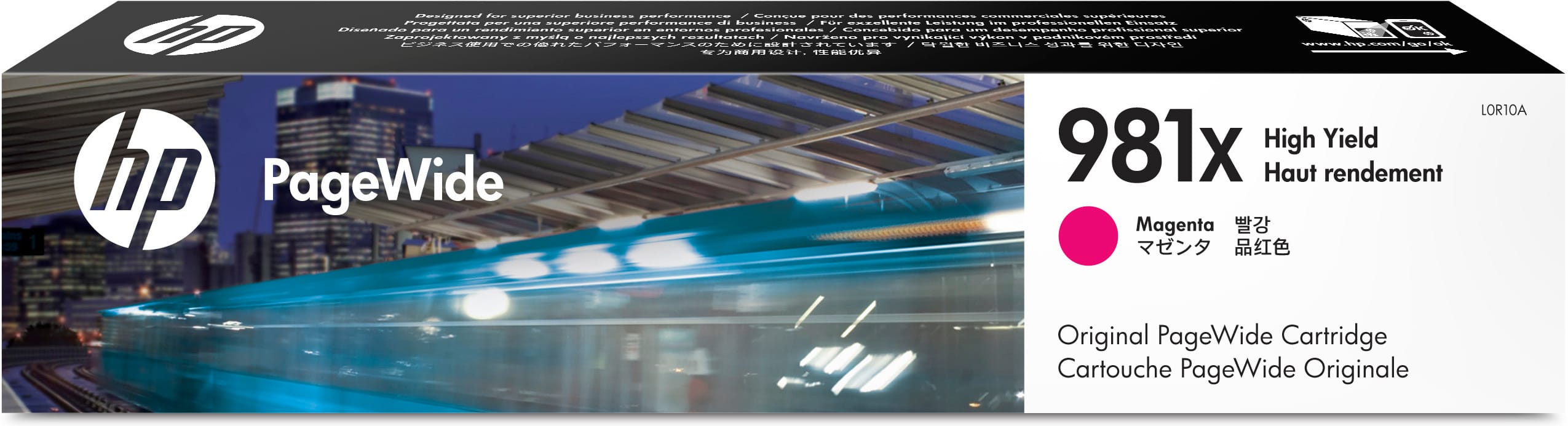 HP-L0R10A-0889296095262 HP Tintenpatrone 981X magenta L0R10A PW Enterprise 556 10'000 S. – Hochwertig & günstig bei ShopDeca